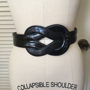 The Limited faux snake skin  belt